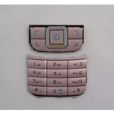 Nokia 6111 alsó-felső, Gombsor (billentyűzet), rózsaszín mobiltelefon, tablet alkatrész
