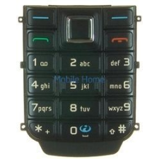 Nokia 6151 billentyűzet / gombsor fekete mobiltelefon kellék