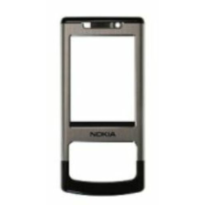 Nokia 6500 Sl, Előlap, ezüst mobiltelefon, tablet alkatrész