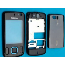 Nokia 6600 Sl komplett ház, Előlap, kék mobiltelefon, tablet alkatrész