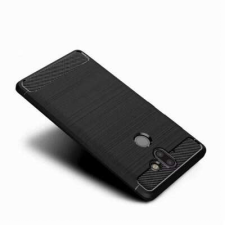 Nokia 9 szilikon tok, fekete, Carbon fiber tok és táska