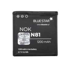 Nokia BlueStar Nokia E51/N81/N81 8GB/N82/N86 BP-6MT utángyártott akkumulátor 1200mAh mobiltelefon akkumulátor