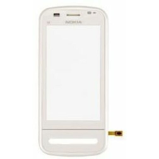Nokia C6, Érintőplexi, fehér mobiltelefon, tablet alkatrész