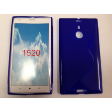 Nokia Lumia 1520, Szilikon tok, S-Case, kék tok és táska