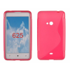 Nokia Lumia  625, Szilikon tok, S-Case, rózsaszín