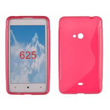 Nokia Lumia  625, Szilikon tok, S-Case, rózsaszín tok és táska