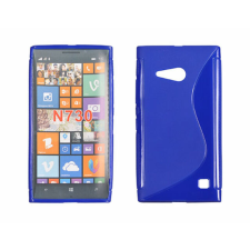 Nokia Lumia  730/735, Szilikon tok, S-Case, kék tok és táska
