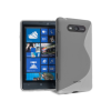Nokia Lumia  820, Szilikon tok, S-Case, átlátszó