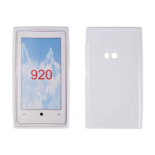 Nokia Lumia  920, Szilikon tok, S-Case, fehér tok és táska