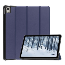 Nokia T21 (10.4), mappa tok, Trifold, sötétkék tablet tok