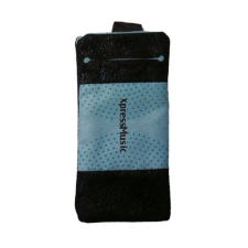 Nokia Tok Xpress Music álló (7x13cm), fekete-kék tok és táska