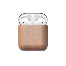 Nomad Apple AirPods 1/2 Bőr tok - Barna (NM721N0000) audió kellék