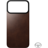 Nomad Magnetic Leather Back Rustic Brown (Horween) iPhone 17 Pro Max MagSafe tok (NM014384858)
