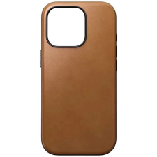 Nomad Modern bőr tok iPhone 16 Pro Max világosbarna tok és táska