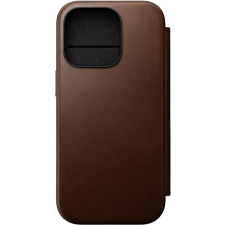 Nomad Modern Leather Folio Brown iPhone 16 Pro tok tok és táska