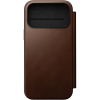 Nomad Modern Leather Folio Brown iPhone 17 Pro Max
