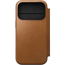 Nomad Modern Leather Folio English Tan iPhone 2025 Pro tok és táska