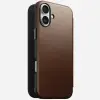 Nomad Modern Leather Folio for iPhone 16 Plus Brown 114677114080