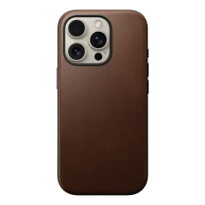 Nomad Modern Leather iPhone 16 Pro bőrtok. barna tok és táska