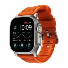  Nomad Rugged Apple Watch 42/44/45/49mm szíj, narancs okosóra kellék