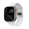Nomad Sport Apple Watch 42/44/45/49mm M/L szíj, fehér