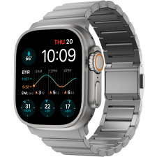 Nomad Titanium Band Natural Apple Watch 49mm/46mm/45mm/44mm/42mm okosóra kellék