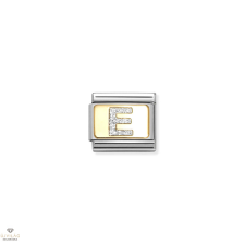 Nomination &quot;E&quot; betű charm - 030291-05 medál