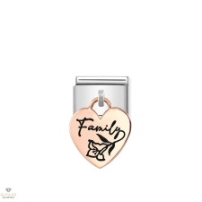 Nomination &quot;Family&quot; szív charm - 431803-04 egyéb ékszer