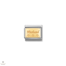Nomination &quot;Férj&quot; charm - 030153-16 medál