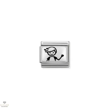 Nomination "Fiú" charm - 330109-48 egyéb ékszer