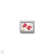 Nomination "Fukszia rózsaszín szitakötő" charm - 030285-57 egyéb ékszer