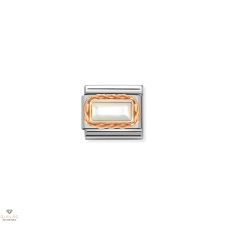 Nomination &quot;Gyöngyház&quot; szögletes charm - 430512-12 medál