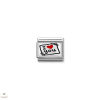 Nomination "I Heart You" charm - 330208-50