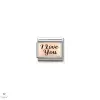 Nomination "I Love You" charm - 430111-18