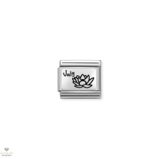 Nomination "Júliusi születésnapi viráglap" charm - 330112-19 egyéb ékszer