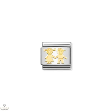 Nomination "Sister And Brother" charm - 030162-69 egyéb ékszer