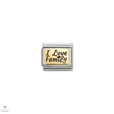 Nomination &quot;Szeretem a családomat&quot; charm - 030166-69 medál