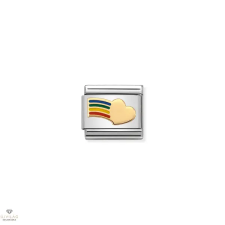 Nomination "Szivárvány szív" charm - 030283-12 egyéb ékszer