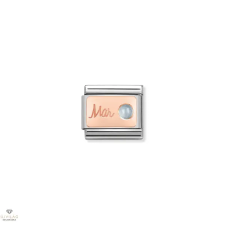 Nomination "Születéskő Március" charm - 430508-03 egyéb ékszer