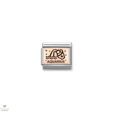 Nomination &quot;Vízöntő csillagjegy&quot; charm - 430112-11 egyéb ékszer