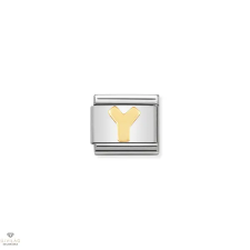 Nomination "Y" betű charm - 030101-25 medál