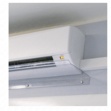 Non branding 1100x300x3 mm Klíma légterelő, átlátszó (2EMME CLIMA) beépíthető gépek kiegészítői