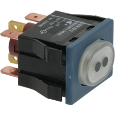 Non branding 2 pólusú kapcsoló fehér beépíthető gépek kiegészítői