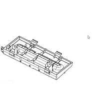 Non branding Csepptálca A6 V2 beépíthető gépek kiegészítői