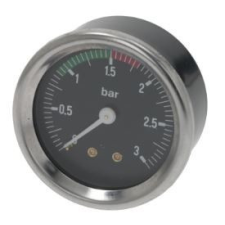 Non branding KAZÁNNYOMÁSMÉRŐ ø 60 mm 0÷3 bar kisháztartási gépek kiegészítői