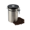 Non branding Légmentesen záródó rozsdamentes acél kávétartó doboz, 1.8L (231E2)