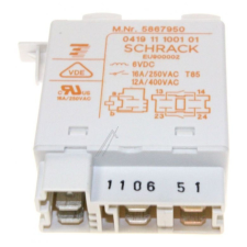 Non branding Relé Miele 5867950 fűtőelemhez a szárítógéphez beépíthető gépek kiegészítői