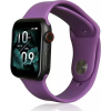Noname Beline Apple Watch Szilikon Óraszíj 42/44/45/49mm Lila ( )