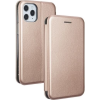 Noname Beline Tok Mágneses Könyvtok iPhone 12 Mini Rózsaarany Tok (5903657575011)