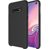 Noname Beline Tok Szilikon Samsung Galaxy S10 Plus Fekete/szilikon Tok (9566)